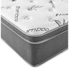 Somy Full Mattress | Pillow Top | Gel Memory Foam | White Bamboo Cover 13"
