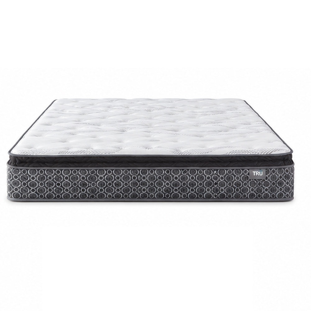 Somy Queen Mattress | Pillow Top | Gel Memory Foam | White Bamboo Cover 13"