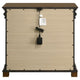 Gravis Nightst& with 3 Drawers | Classic Crown Moldings | Cherry Brown 28"