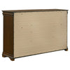 Gravis Wide Dresser Chest | 9 Drawers & 2 Hidden Drawers | Cherry Brown