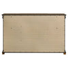 Gravis Wide Dresser Chest | 9 Drawers & 2 Hidden Drawers | Cherry Brown