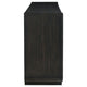 Lina Wide Dresser with 8 Drawers | Integrated H&les | Black Wood