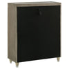 Maren Tall Dresser Chest | 5 Drawers & LED Light | Ivory Tufted Velvet