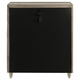 Maren Tall Dresser Chest | 5 Drawers & LED Light | Ivory Tufted Velvet