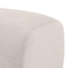 Becy Ottoman | Burnt Orange Chenille Upholstery | 33" Curvy Frame