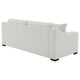 Shanice 2 Seater Sofa w 2 Pillows | Foam Fill S& Beige Upholstery 90"