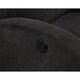 Nami Power Recliner Chair | Curved Arms | Foam Fill Charcoal Gray Upholstery