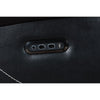 Witt Dual Power Recliner Chair w USB | foam Fill Black Top Grain Leather