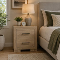 Light Oak Brown, Antique Nickel
