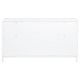 Ruvie Wide Dresser | 8 Drawers w Felt lined Jewellery Drawer | White Wood