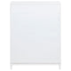 Ruvie Tall Chest 5 Drawers w Felt lined Jewellery Drawer | White Wood