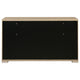 Saina Wide Dresser with 6 Drawers | Fingertip Handles | Brown Wood