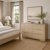 Light Elm Brown, Brushed Nickel
