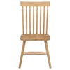 Andy Dining Side Chair Set of 2 | Windsor Spindle Back | Light Ash Brown