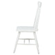 Andy Dining Side Chair Set of 2 | Windsor Back | Scooped Seat | White Wood