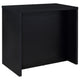 Anga Home Bar | 6 Shelves | 12 Wine Bottle Holders | Stemware | Black 47"