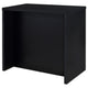 Anga Home Bar | 6 Shelves | 12 Wine Bottle Holders | Stemware | Black 47"