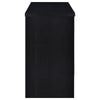 Anga Home Bar | 6 Shelves | 12 Wine Bottle Holders | Stemware | Black 47"