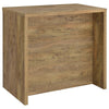 Anga Home Bar | 6 Shelves | 12 Bottle Holders | Stemware | Brown 47"