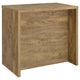 Anga Home Bar | 6 Shelves | 12 Bottle Holders | Stemware | Brown 47"