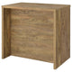 Anga Home Bar | 6 Shelves | 12 Bottle Holders | Stemware | Brown 47"
