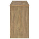 Anga Home Bar | 6 Shelves | 12 Bottle Holders | Stemware | Brown 47"