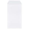Anga Home Bar | 6 Shelves | 12 Bottle Holders | Stemware | White 47"