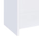 Anga Home Bar | 6 Shelves | 12 Bottle Holders | Stemware | White 47"