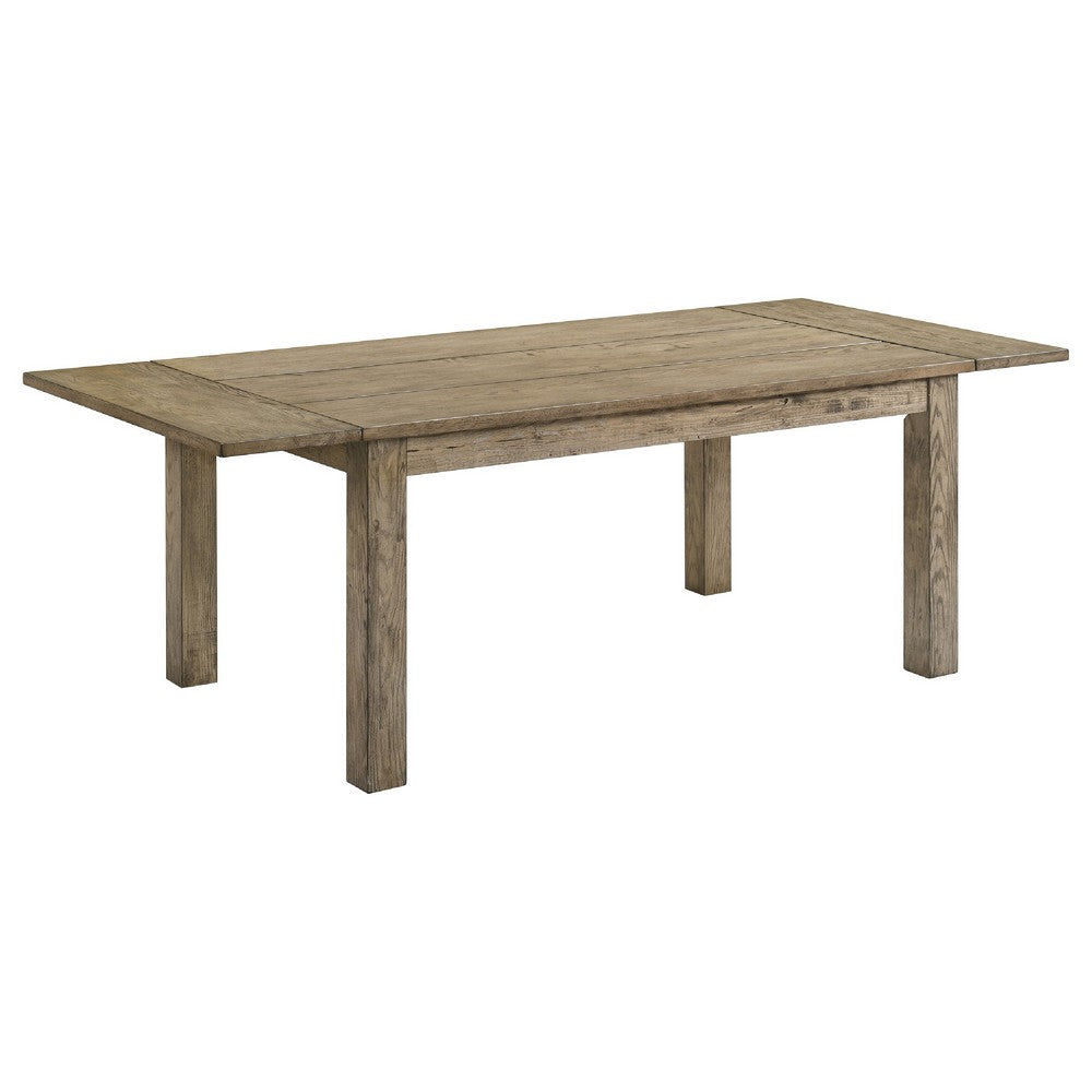 Dova Extending Dining Table | 2 Leaves | Vineyard Oak Brown | 63-87"