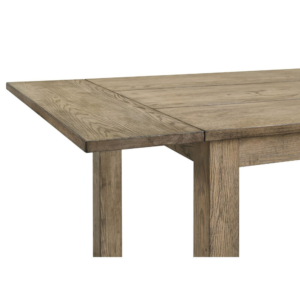 Dova Extending Dining Table | 2 Leaves | Vineyard Oak Brown | 63-87"