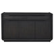 Lina Sideboard Server Console | 3 Doors | 2 Drawers | 64" Burnished Black