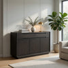 Lina Sideboard Server Console | 3 Doors | 2 Drawers | 64" Burnished Black