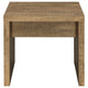 Nette 2Pc Coffee and End Table Set | Rustic Mango Finish | Brown Wood