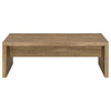 Nette 2Pc Coffee and End Table Set | Rustic Mango Finish | Brown Wood