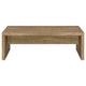 Nette 2Pc Coffee and End Table Set | Rustic Mango Finish | Brown Wood