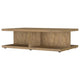 Chet 2Pc Coffee & End Table Set | Open Cube Base | Distressed Mango Wood