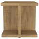 Chet 2Pc Coffee & End Table Set | Open Cube Base | Distressed Mango Wood