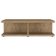 Chet 2Pc Coffee & End Table Set | Open Cube Base | Distressed Mango Wood