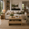 Kerra 2Pc Lift-Top Coffee Table and End Table Set | Light Oak Wood