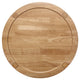 Camilia 2Pc Round Coffee-End Table Set | Lower Shelf | Maple Brown Wood
