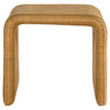 Gigi 2Pc Coffee and End Table Set | Woven Design | Natural Rattan-Metal