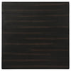 Ayne 2Pc Coffee and End Table Set | Lower Shelf | Distressed Black Wood