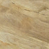 Trey Round End Side Table | Spindle Pedestal Base | Natural Mango Wood 22"
