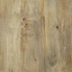 Trey Cocktail Coffee Table | Spindle Pedestal Base | Natural Mango Wood 30"