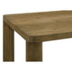 Givy 2Pc Cocktail Coffee and End Table Set | Brown Oak Finish Wood 47"