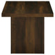 Darla 2Pc Square Coffee and End Table Set | Block Bases | Dark Pine Wood