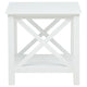 Yuzie Lift-Top Coffee and End Table Set | Hidden Storage | White Wood