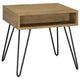 Che 2Pc Lift-Top Coffee Table and End Table Set | Golden Oak Wood