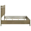 Hazel Queen Panel Bed | Open-Slat Headboard | Vineyard Oak Rubberwood