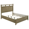 Hazel Queen Panel Bed | Open-Slat Headboard | Vineyard Oak Rubberwood